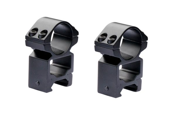 Nikko Stirling-Picatinny Scope Mounts- High 1″-NSMM1WH (High)