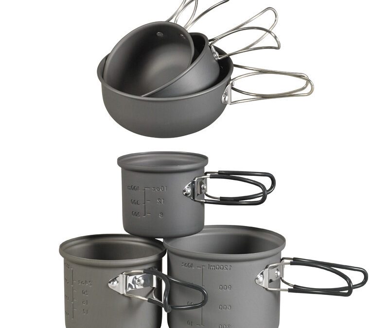 NDūR® 6 Piece Essentials Cookware Kit