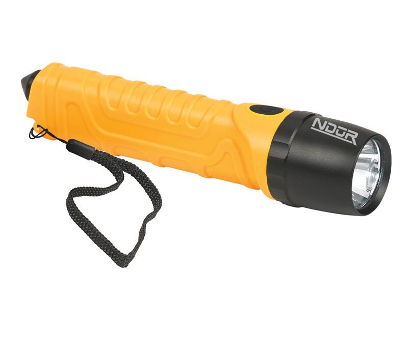 NDūR® Emergency Flashlight w/Glass Breaker