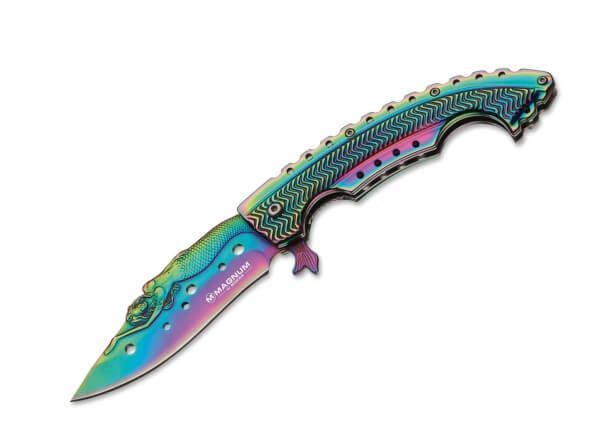 Boker Magnum Rainbow Mermaid Knive