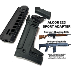 Crusader Arms AKDAS SPORT CONVERSION KIT: Stock/Grip Adapter w/ MLOK Handguard for the AKDAS Alcor 223 Hunting Rifle